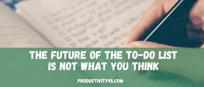 the future of the to-do list